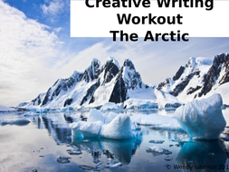 Frozen lake creative writing image