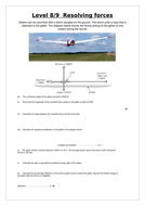Level 8/9 Resolving forces | Teaching Resources