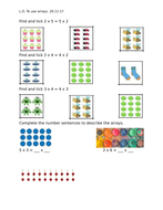 arrays year 2 worksheets differentiated 2 ways