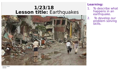 Earthquakes