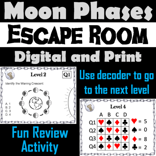 Moon Phases Escape Room