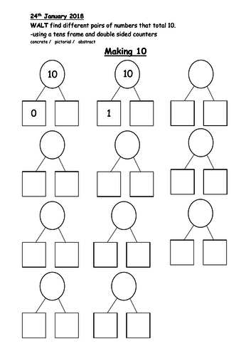 number-bonds-to-10-recording-sheet-pictorial-representations