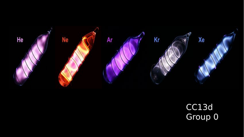 CC13d Group 0- The Noble  gases