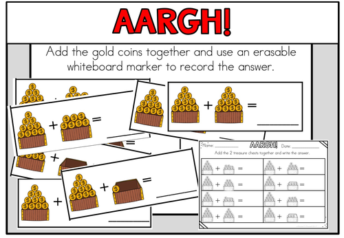 Pirate Math Year 1 | Teaching Resources