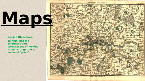 AQA: Changing Places: Lesson 9: Maps