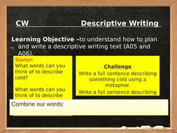 What is descriptive language image