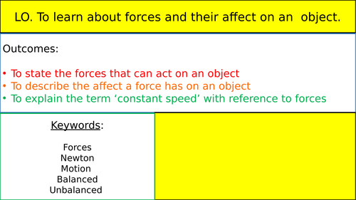 Introduction to Forces