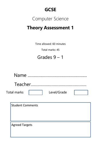 GCSE Computer Science Computational Thinking and Programming ...