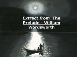 Extract from the Prelude | Teaching Resources
