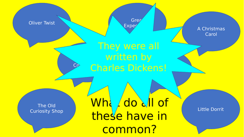 Charles Dickens - assembly - Dickens Day February