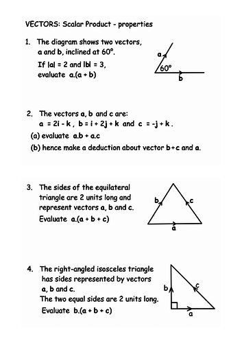 Vectors | Teaching Resources