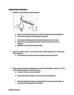 Methods of Separating Substances Worksheets (Filtration, Fractional ...