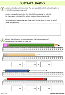 measuring length homework year 3