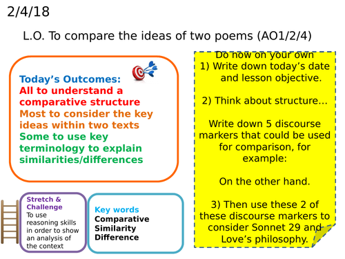 Love s philosophy and sonnet 29 comparison essay image