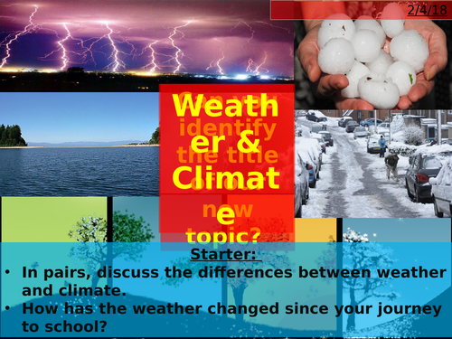 Weather and Climate | Teaching Resources