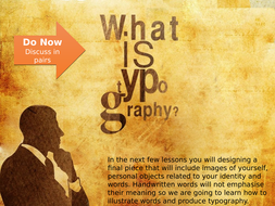 What is typography? | Teaching Resources