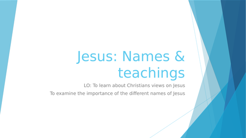 Names of Jesus