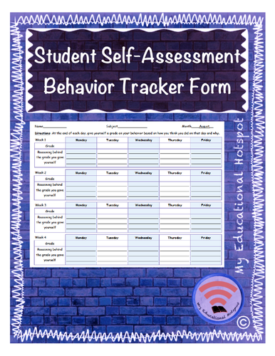 student-self-assessment-behavior-tracker-year-long-template-teaching