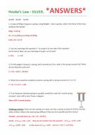 Hookes Law Worksheet With Answers - Worksheet List