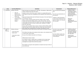 The Romans unit plan for Year 4 | Teaching Resources