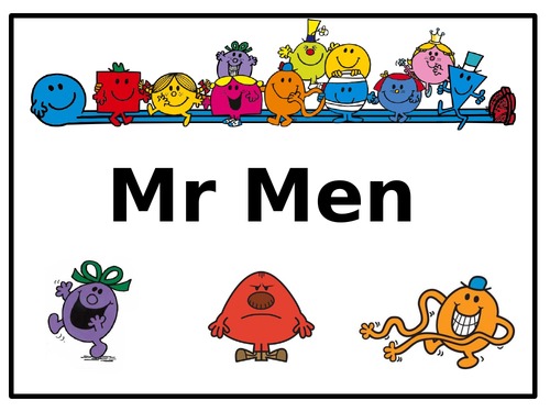 Mr Men UOW (2 weeks)