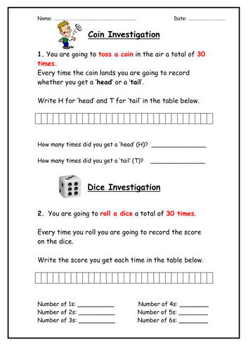 Probability Investigations