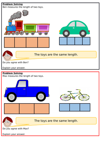 Measuring, Spring Block 3, Year 1