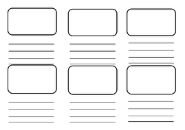 Story Board Template | Teaching Resources