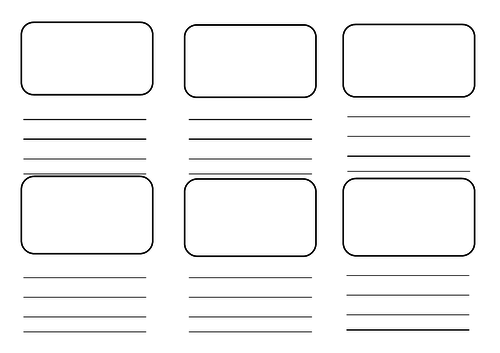 Story Board Template | Teaching Resources