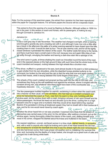 Aqa English Language Paper 1 Q3 Structure Lesson Note - vrogue.co