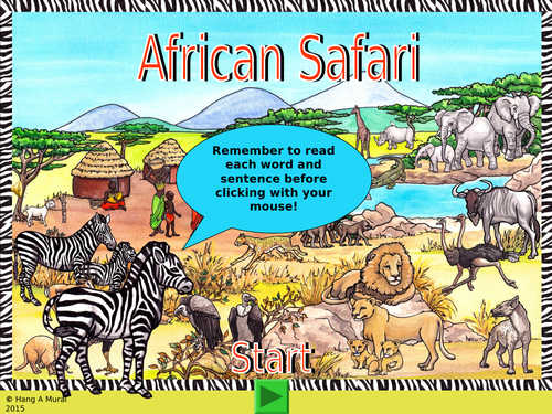 african safari ks1