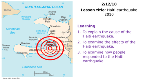 Haiti 2010 earthquake case study