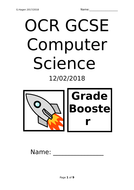 GCSE Computer Science Grade Booster Session (Designed for OCR 9-1 but
