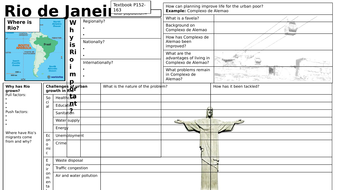 rio de janeiro case study gcse geography aqa