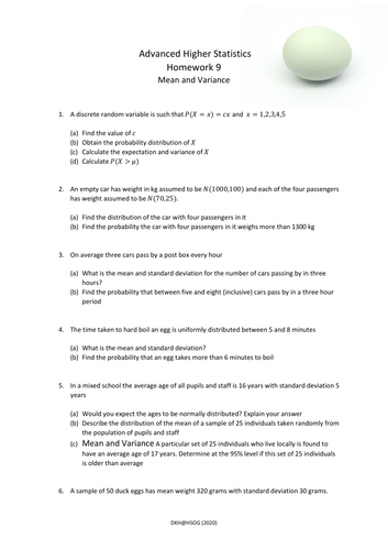 Hw9 - asdasdas - Question 12. Describe a situation or problem from