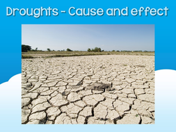 cause effect essay about drought