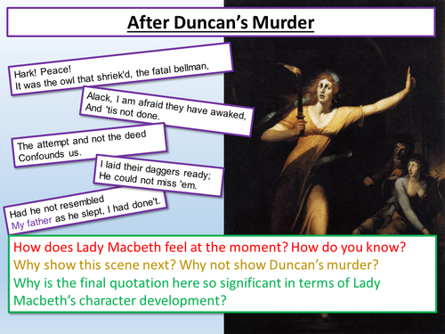 Macbeth Act 2 Scene 2 | Teaching Resources