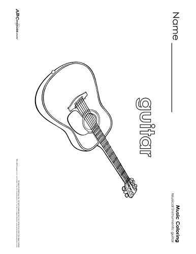 Musical Instruments Printable Collection | Teaching Resources