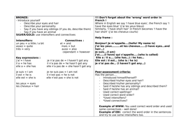 Year 7 - instructions and help frame for a writing task by Anastasi92 ...