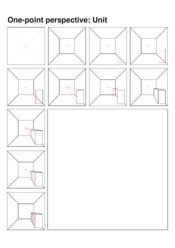 Perspective Drawing Worksheets | Teaching Resources