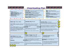 Year 3 - Cheerleading Unit of Work | Teaching Resources