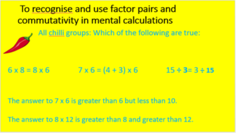 Year 4 Maths Objectives- Lesson Starters | Teaching Resources