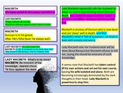 Macbeth Banquo Act 3 Scene 2 | Teaching Resources