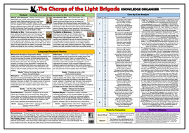 The Charge of the Light Brigade Knowledge Organiser ...