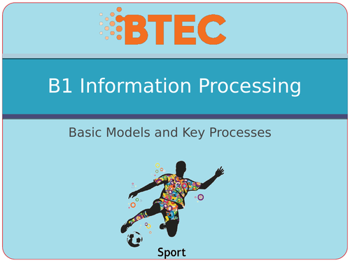 BTEC Sport Level 3 Unit 23 B - Skill Acquisition PowerPoints