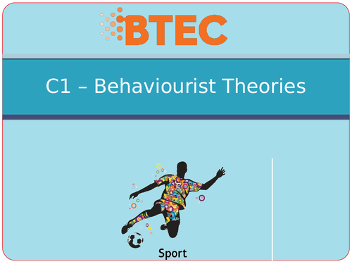 BTEC Sport Level 3 Unit 23 C - Skill Acquisition PowerPoints