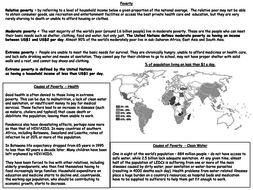 Causes of Uneven Development - AQA GCSE - The Development Gap