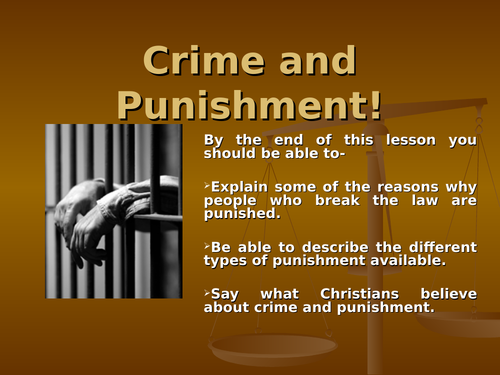 crime and punishment essay themes