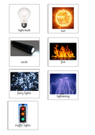 Sort Natural and Man-Made Sources of Light KS1 | Teaching Resources