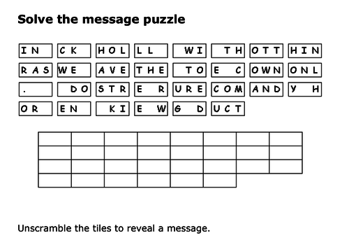 Solve the message puzzle from Adolf Hitler about Operation Barbarossa